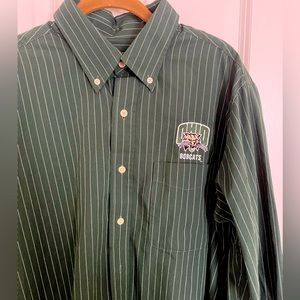 Ohio Bobcats OU Ohio University Mens Button Down Dress Shirt